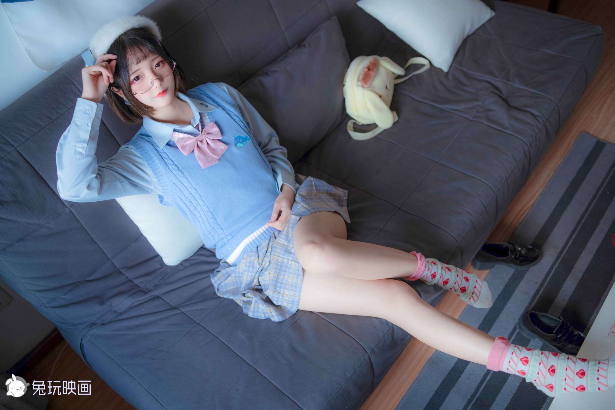 [兔玩映画]B95.007穹妹、麻衣和制服插图3